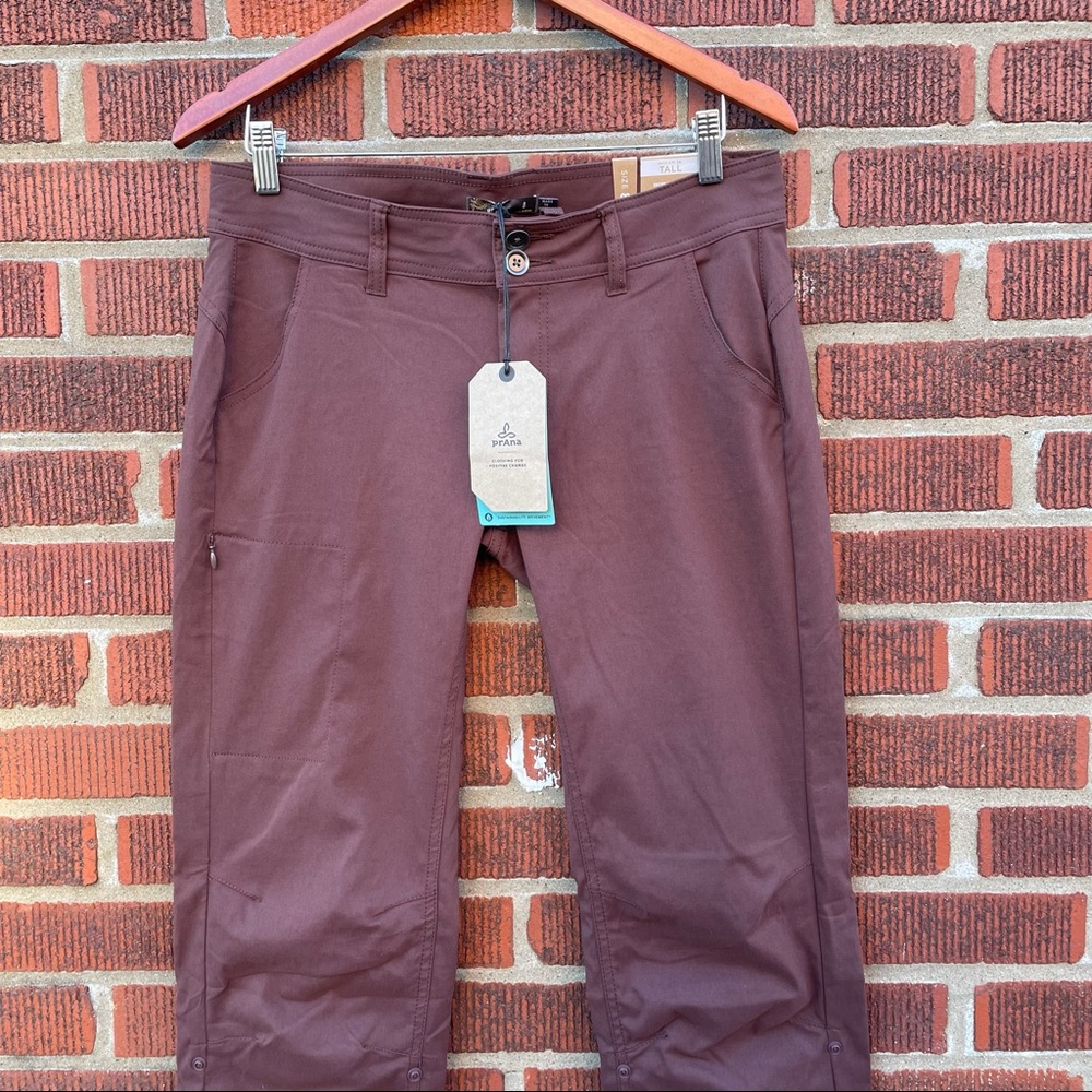 🆕 Prana Halle Hiking Casual Pants Roll Up Cocoa - Picture 5 of 14